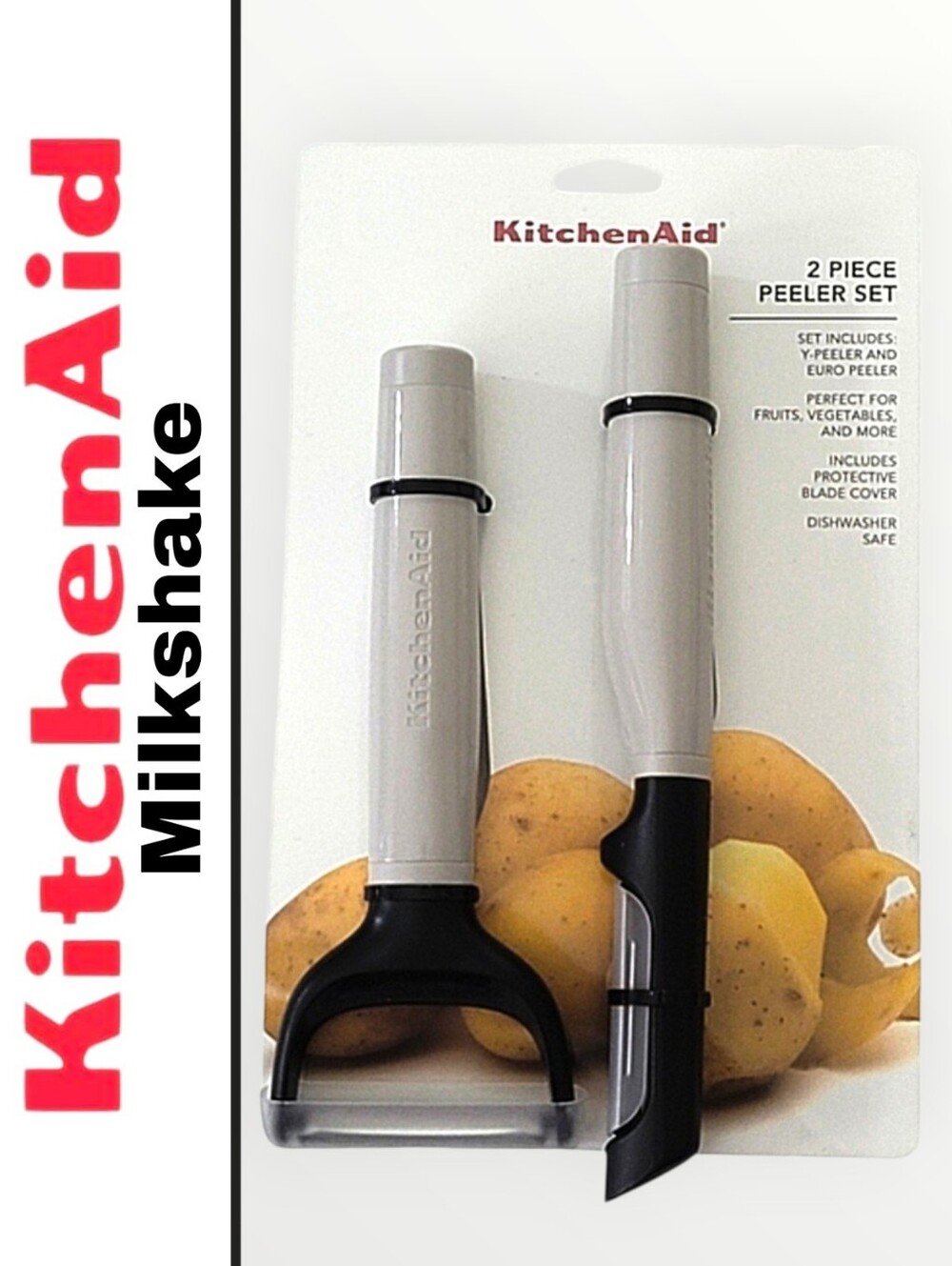 KitchenAid Milkshake 2-Piece Peeler Set